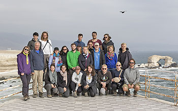 Excursion group La Portada