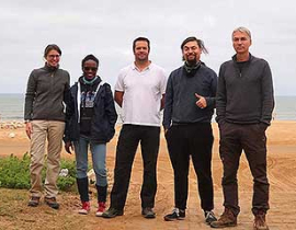 B-Cluster started Field Work in Namibia 