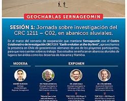 Project C2 presenting at SERNAGEOMIN Lecture Series ‘Geocharlas’